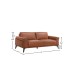 Lucca Top Grain Leather Sofa Cognac